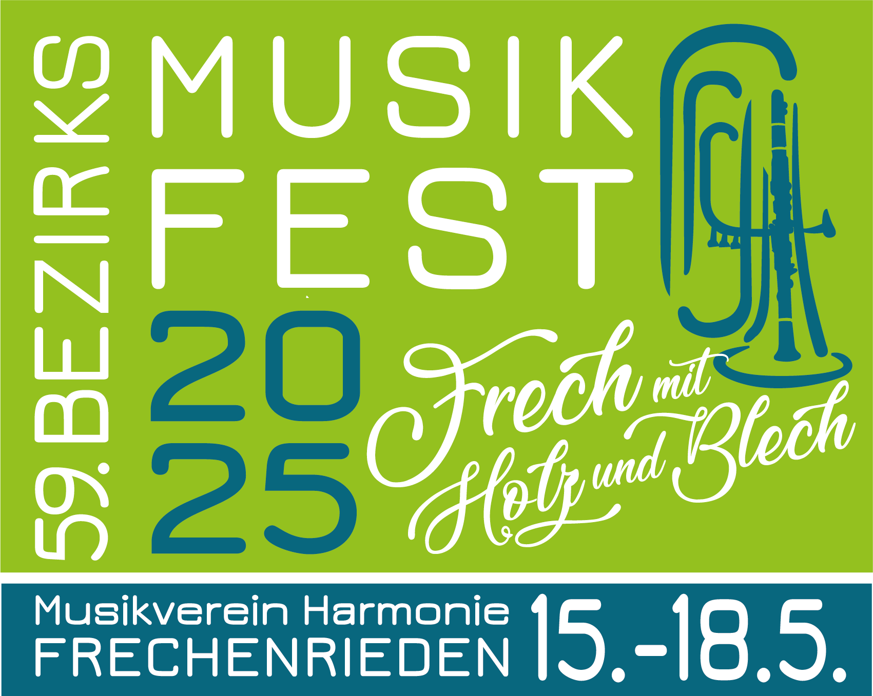  Foto zu Bezirksmusikfest 2025 – Musikverein Harmonie Frechenrieden e.V. 